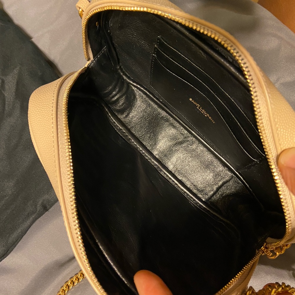 Saint Laurent Mini Lou matalasse leather camera bag - Picture 9 of 9